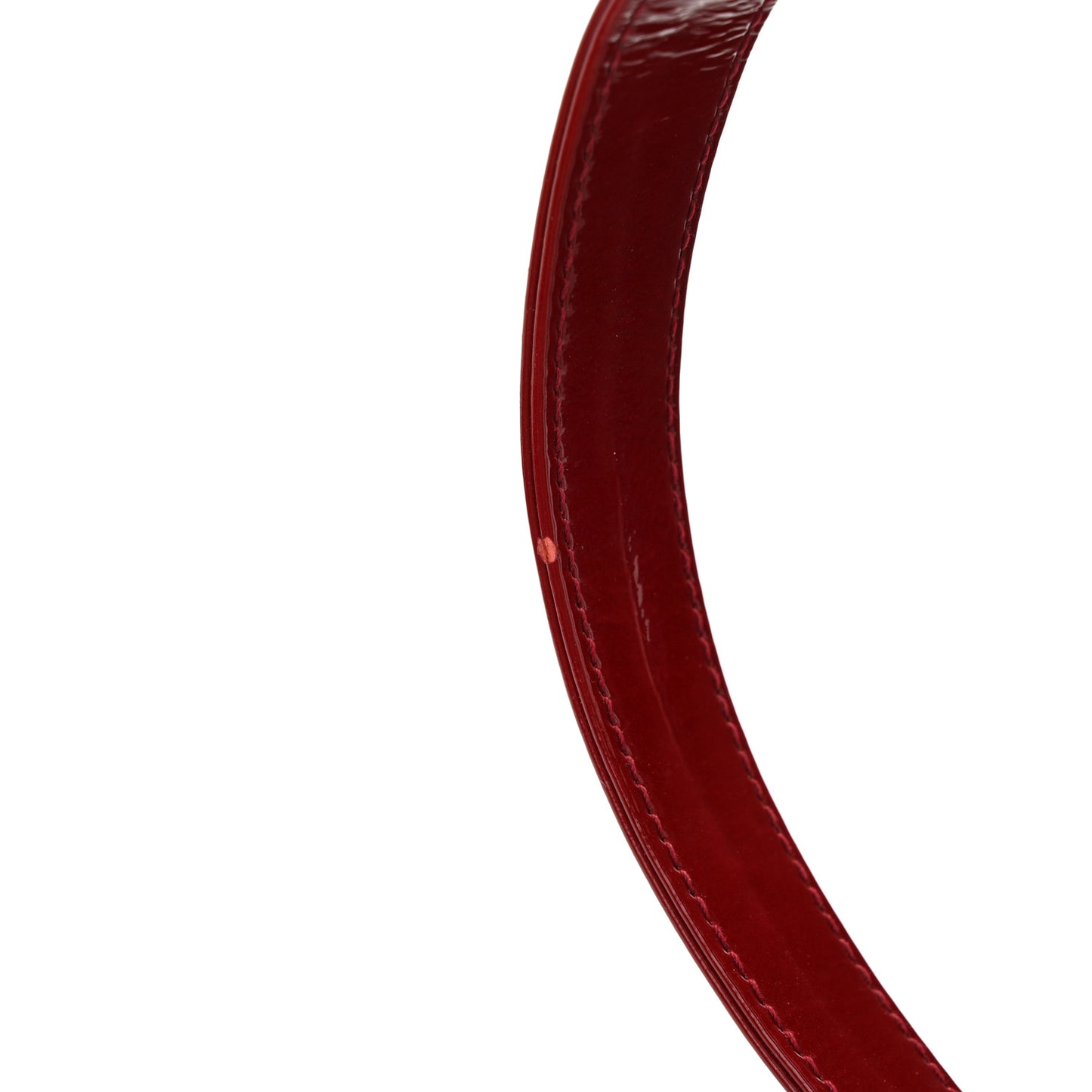 Patent Cannage Medium Lady Dior Burgundy Red