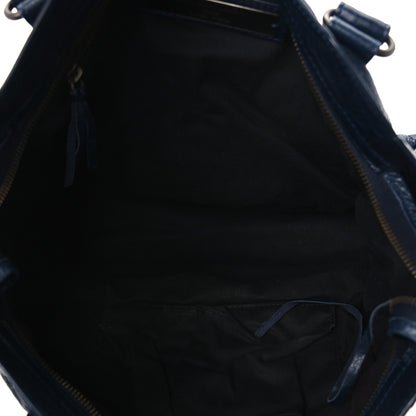 Balenciaga Agneau Classic Hardware City Bleu Obscur 6 of 11