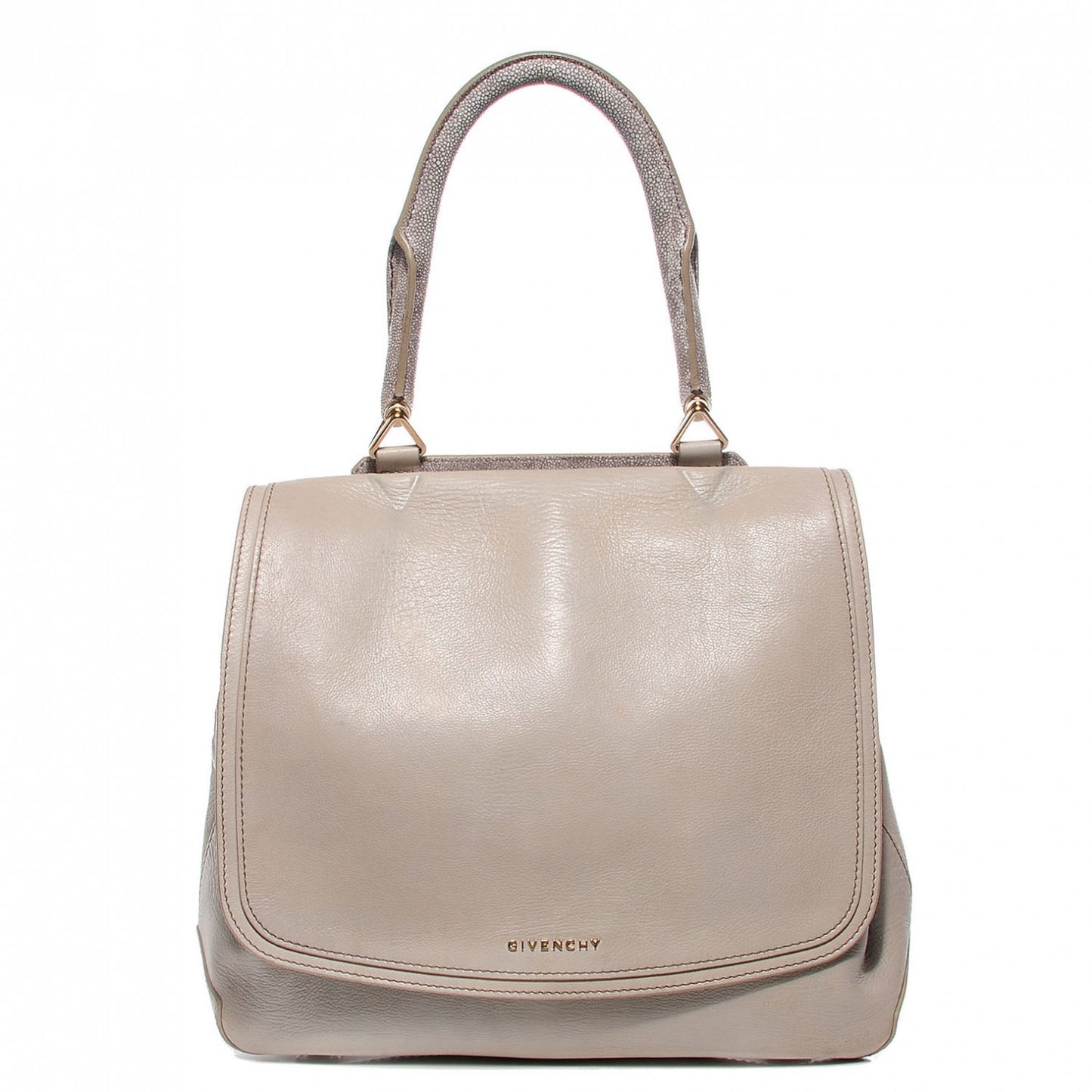 Calfskin Stingray Embossed Large New Line Flap