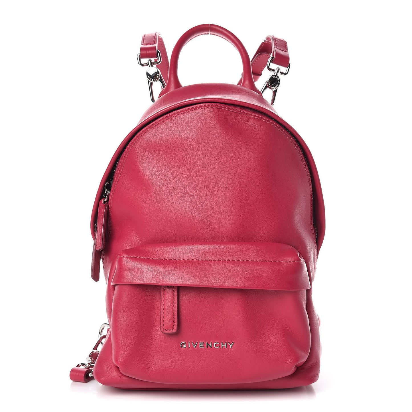 Smooth Calfskin Nano Backpack Fuchsia