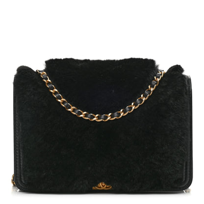 Chanel Orylag Lambskin Wallet On Chain Black 1 of 14