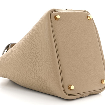 Hermes Taurillon Clemence Picotin Lock 18 PM Trench 9 of 11