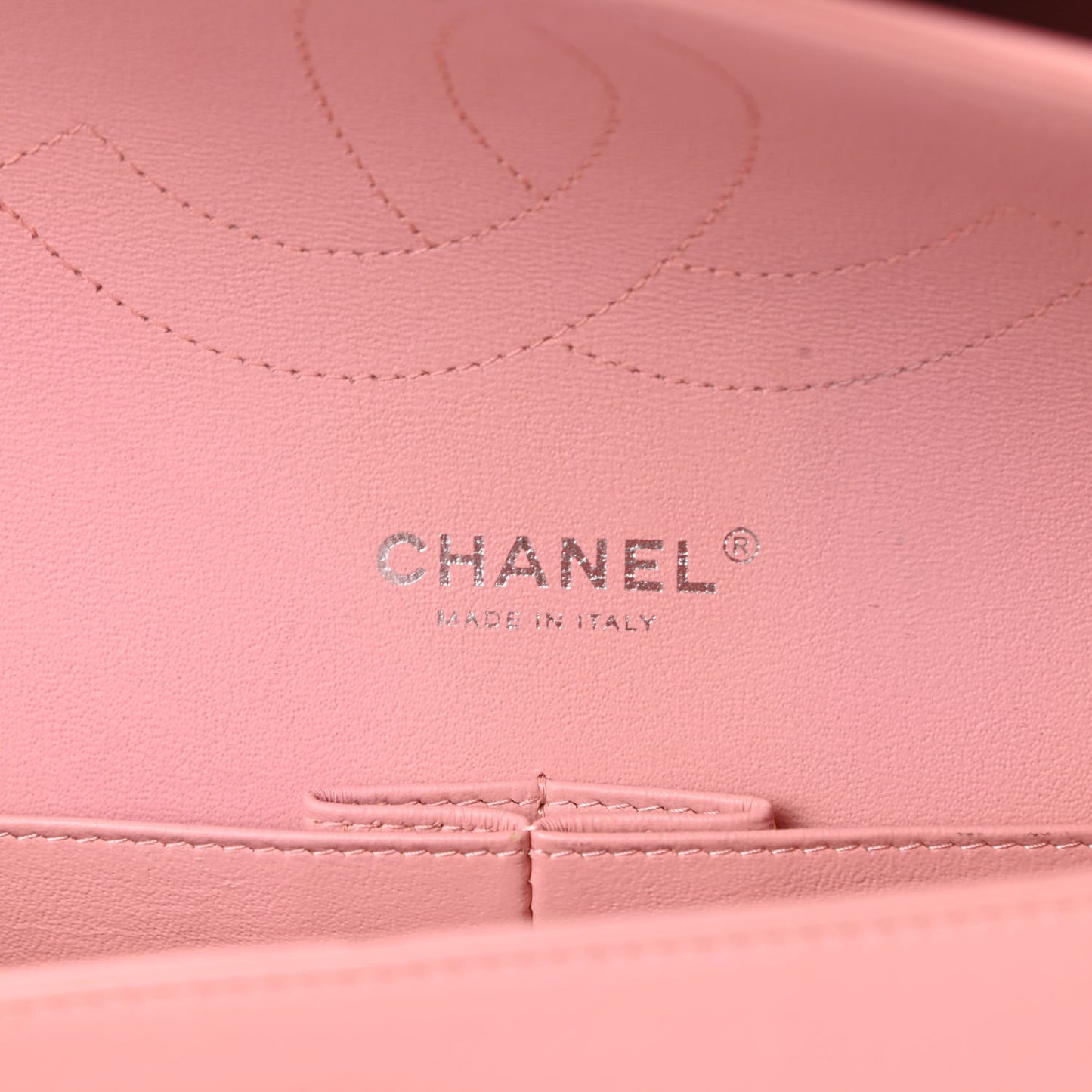 Patent Quilted Jumbo Double Flap Pink