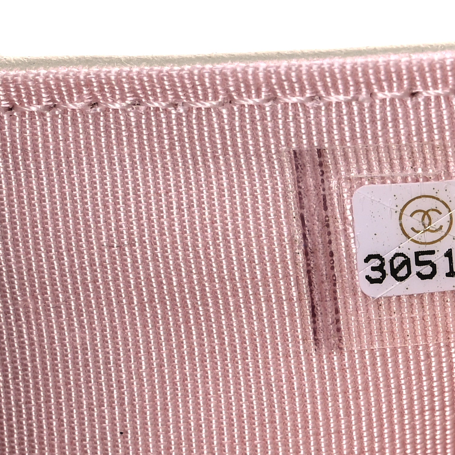 Chanel Iridescent Lambskin Quilted Double Flap Wallet Ivory 8 of 13