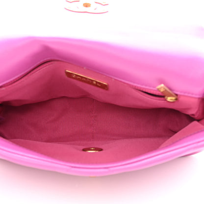 Chanel Lambskin Quilted Medium Chanel 19 Flap Purple 5 of 11