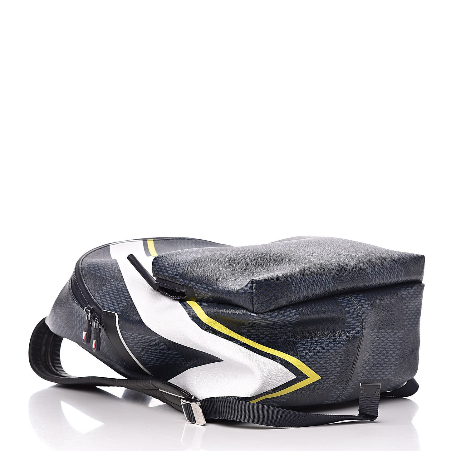 Damier Cobalt Latitude America's Cup Apollo Backpack Yellow