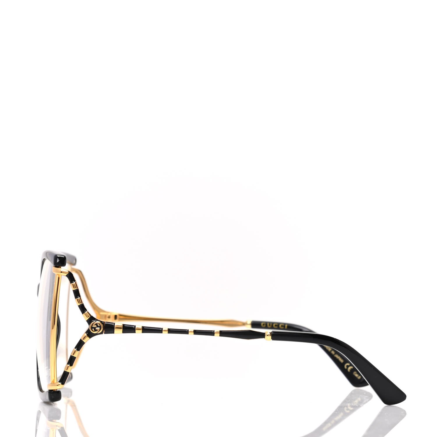 Gucci Metal Glasses GG0592S Black Gold 3 of 8