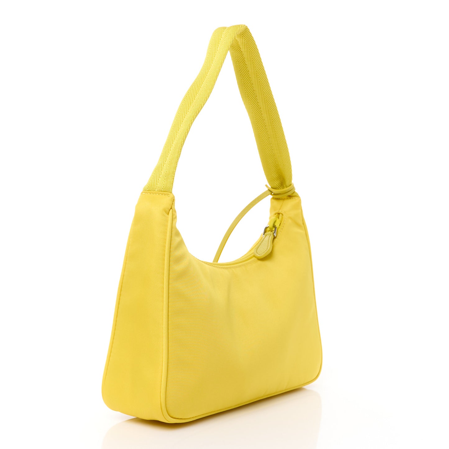 Tessuto Nylon Saffiano Mini Re-Edition 2000 Bag Ananas