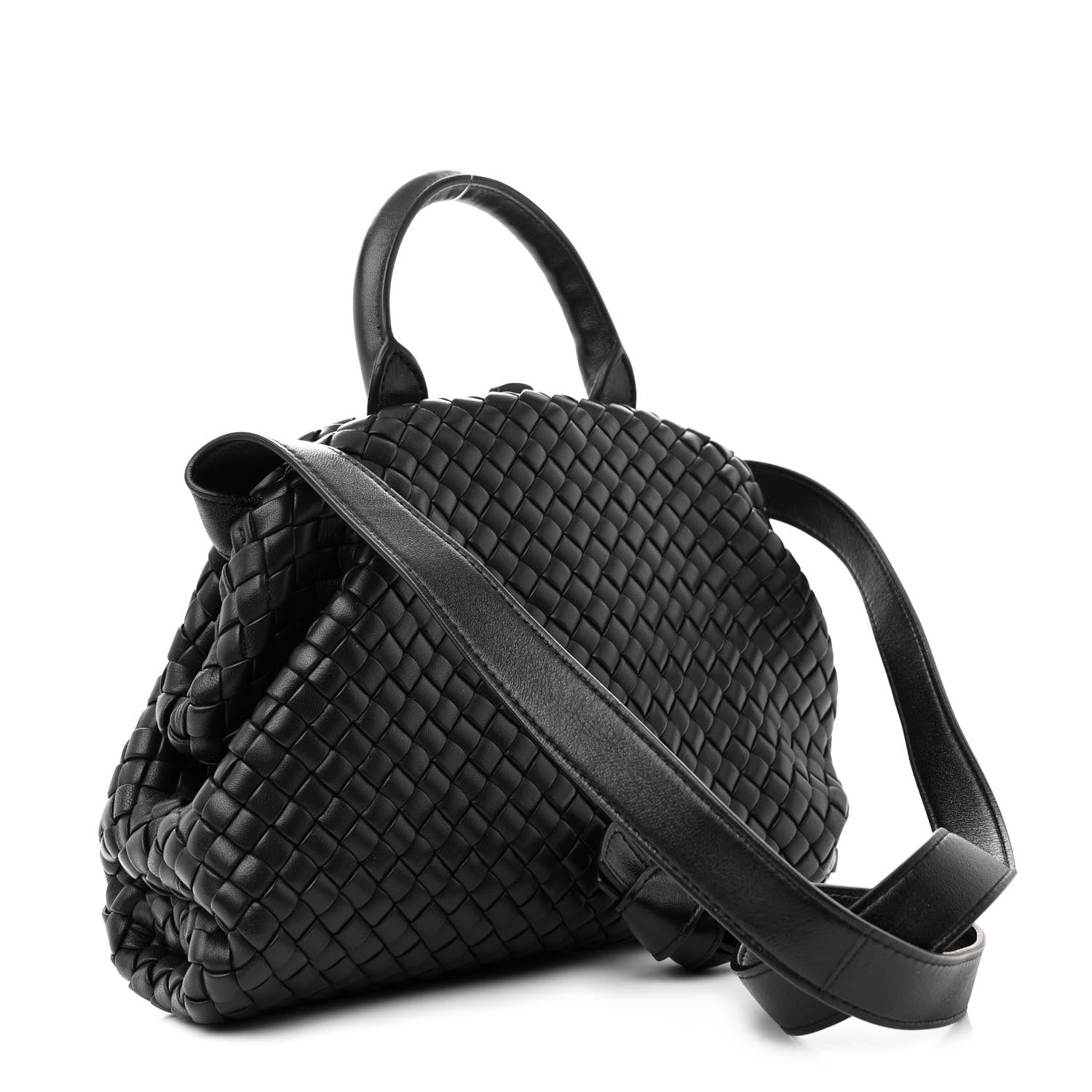 Bottega Veneta Nappa Intrecciato Small Padded The Handle Black 3 of 11