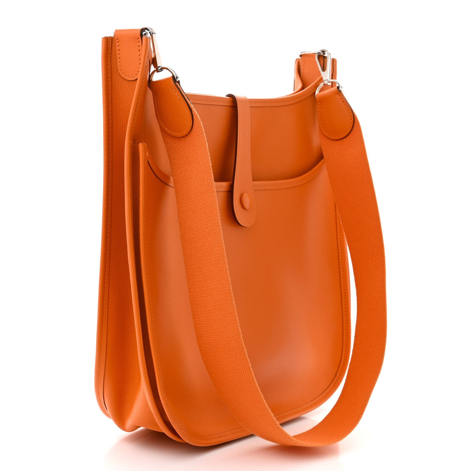 Hermes Epsom Evelyne II GM Orange 2 of 12