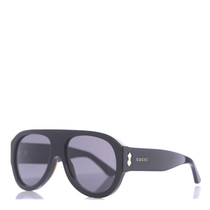 Gucci Acetate Aviator Sunglasses GG0668S Black 1 of 7