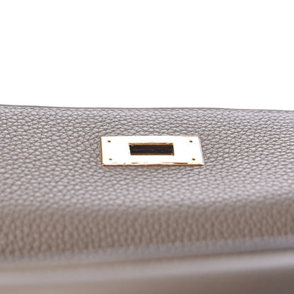Hermes Togo Kelly Retourne 32 Gris Asphalte 46 of 47
