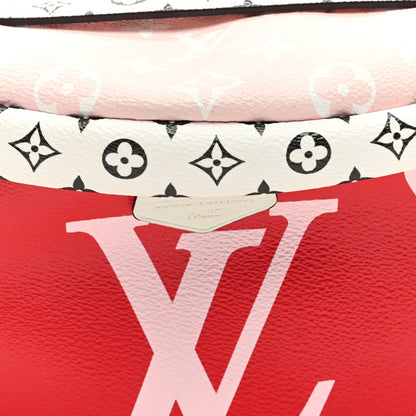 Louis Vuitton Monogram Giant Bumbag Rouge 7 of 9