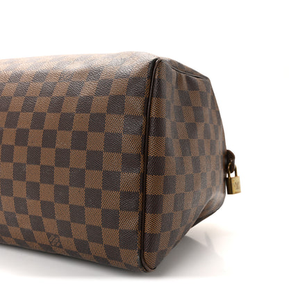 Louis Vuitton Damier Ebene Speedy 35 19 of 19