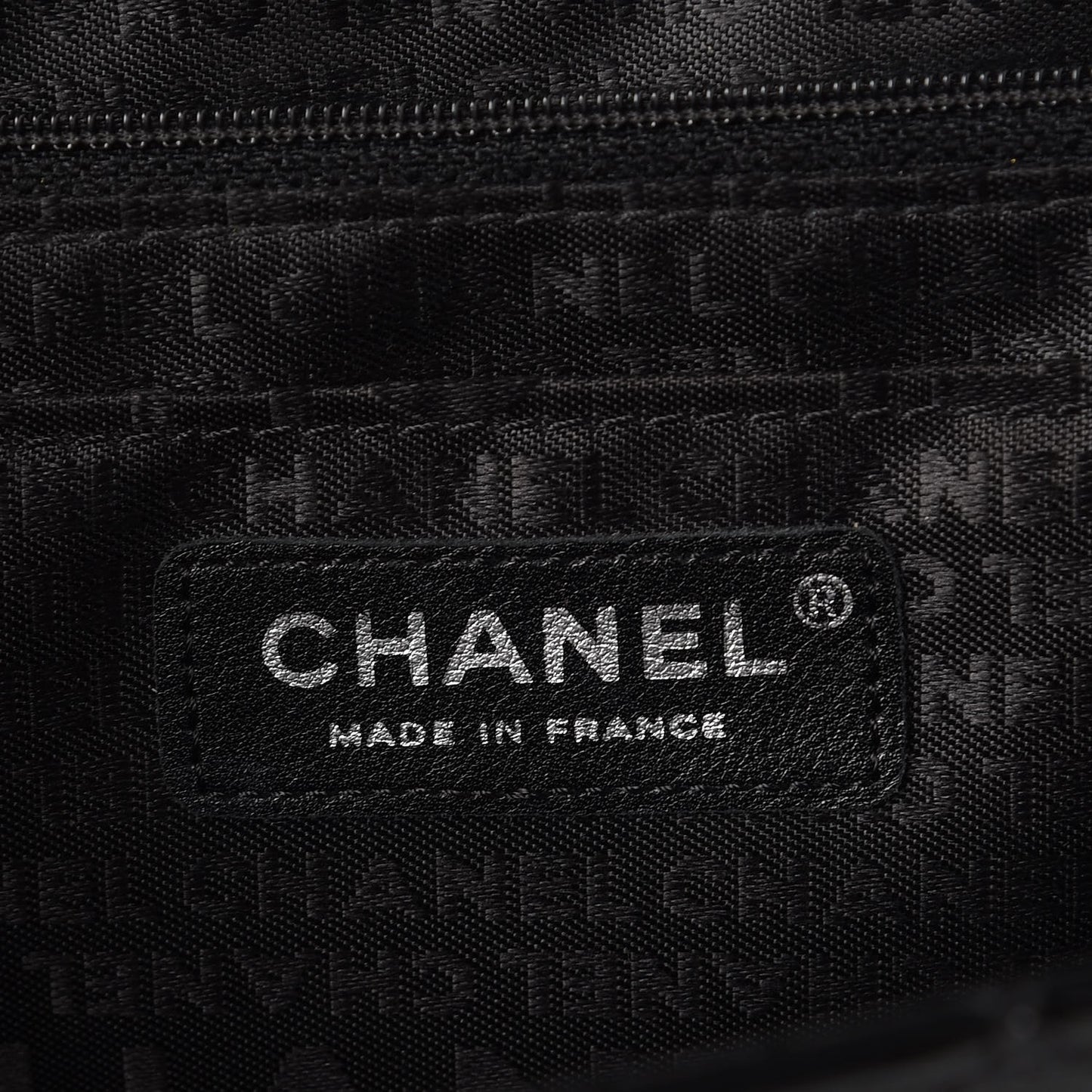 Patent Quilted Jumbo Diagonal CC Flap Black