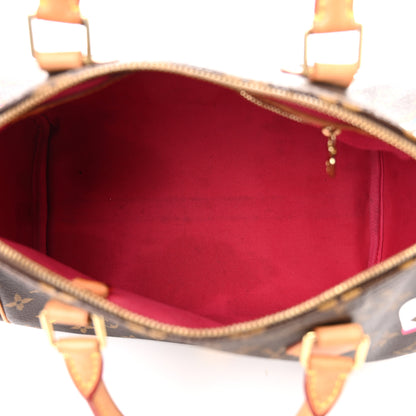 Louis Vuitton Monogram Love Lock Speedy Bandouliere 30 5 of 14