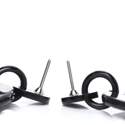 Hermes Buffalo Horn Fidelio Virage Earrings 4 of 6