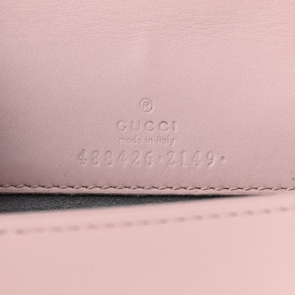 Gucci Calfskin Matelasse GG Marmont Mini Bag Perfect Pink 6 of 8