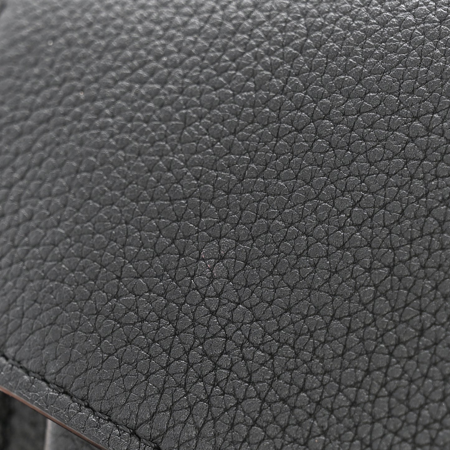 Soft Calfskin My Lockme Chain Pochette Black