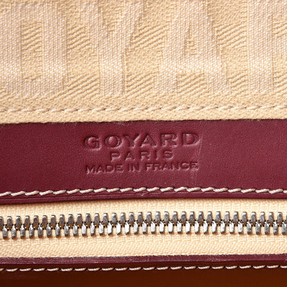 Goyard Goyardine Hotel Du Parc Briefcase Burgundy 6 of 9
