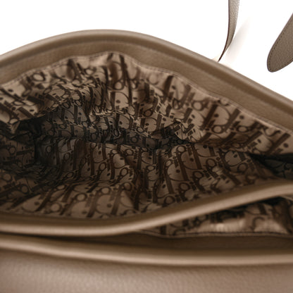 Christian Dior Grained Calfskin Mens Pillow Bag Khaki 8 of 12