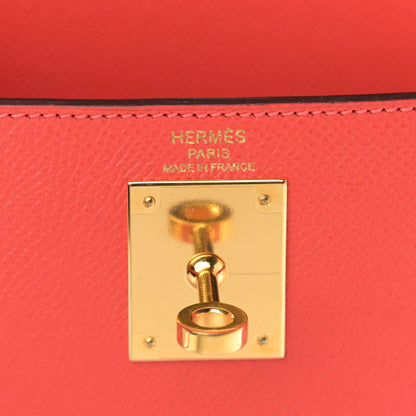 Hermes Epsom Kelly Sellier 28 Rose Jaipur 6 of 12