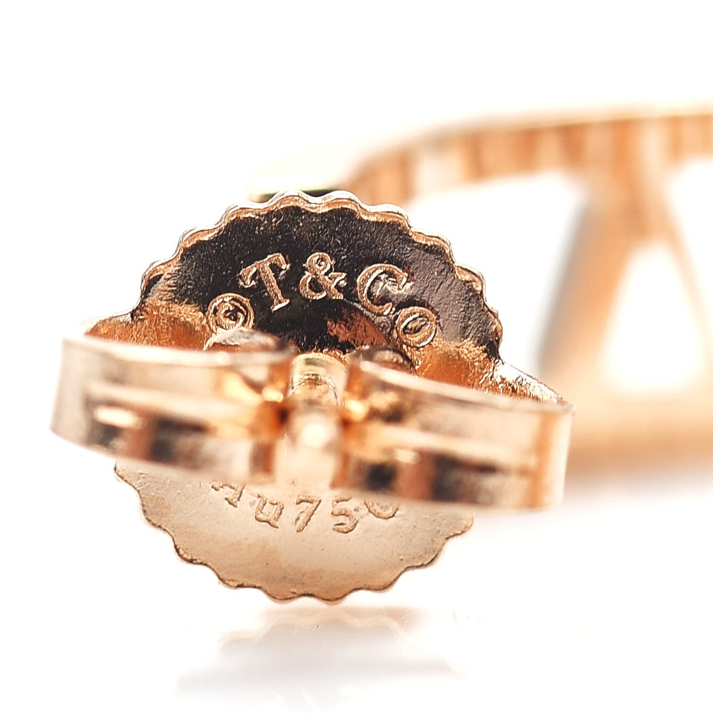 18K Rose Gold Mini Atlas Hoop Earrings