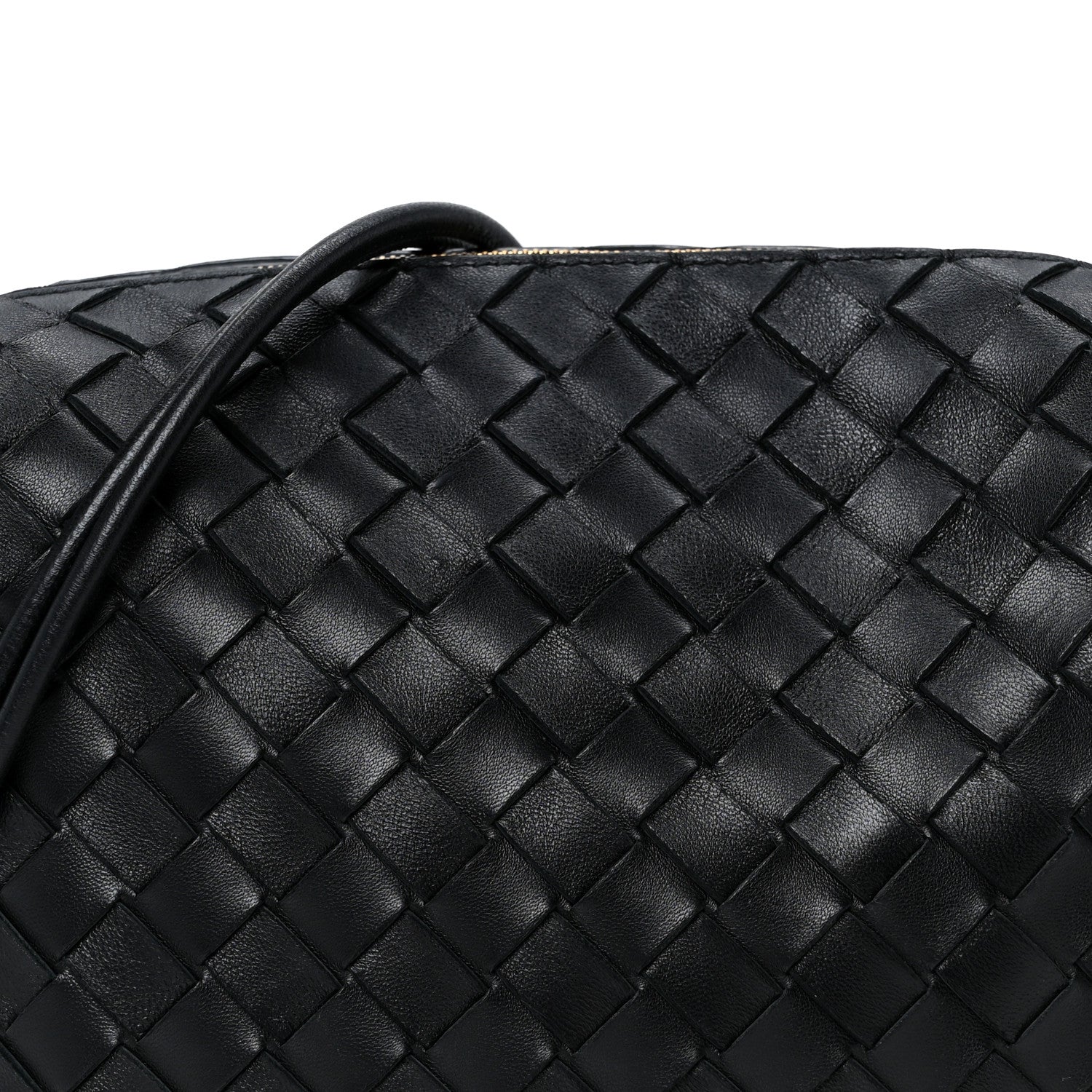 Bottega Veneta Nappa Intrecciato Small Loop Camera Bag Black 7 of 9