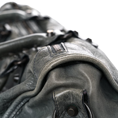 Balenciaga Agneau Classic Hardware Maxi Twiggy Anthracite 15 of 22