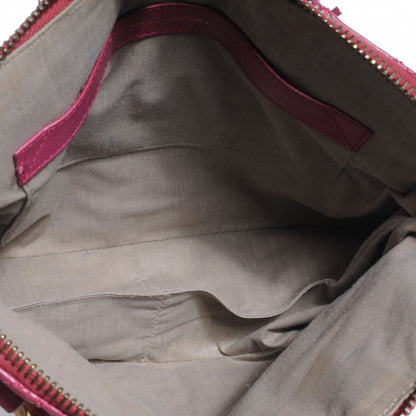 Marc Jacobs Leather Quilted Small Cecilia Fuchsia 6 of 8
