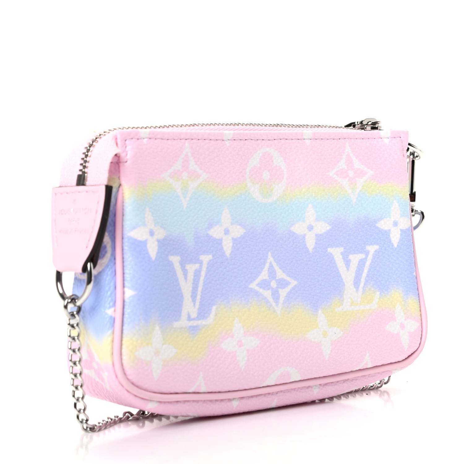 Louis Vuitton Monogram Escale Mini Pochette Accessories Pastel 3 of 9