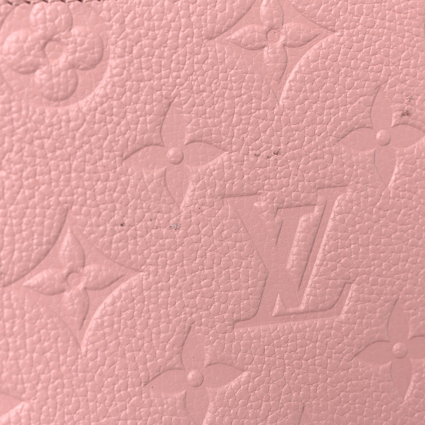 Empreinte Felicie Chain Wallet Zippered Insert Rose Poudre