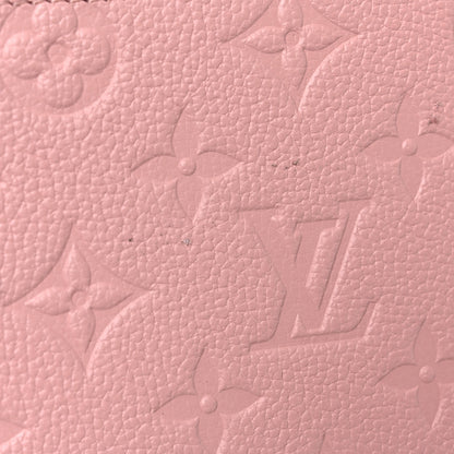Louis Vuitton Empreinte Felicie Chain Wallet Zippered Insert Rose Poudre 8 of 9