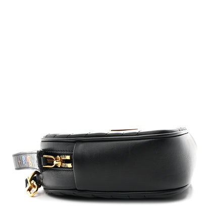 Louis Vuitton Calfskin New Wave Heart Bag Black 4 of 10