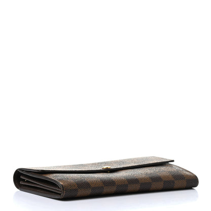 Louis Vuitton Damier Ebene Sarah Wallet 4 of 13