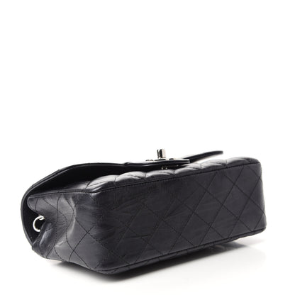 Chanel Iridescent Calfskin Quilted Mini Rectangular Flap Charcoal 4 of 11