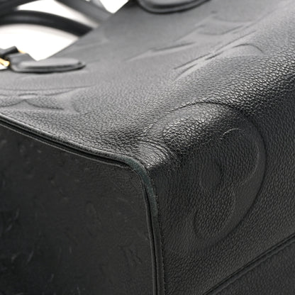 Louis Vuitton Empreinte Monogram Giant Onthego MM Black 11 of 11