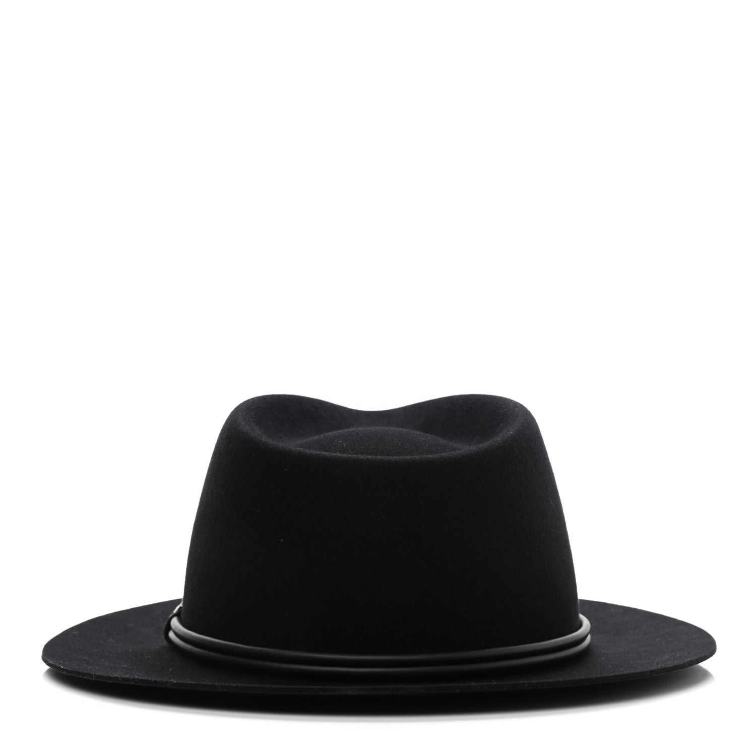 Hermes Felt Chapeau Duke Hat 58 Black 6 of 9