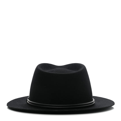 Hermes Felt Chapeau Duke Hat 58 Black 6 of 9