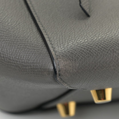 Celine Grained Calfskin Small Belt Bag Grey 15 of 17