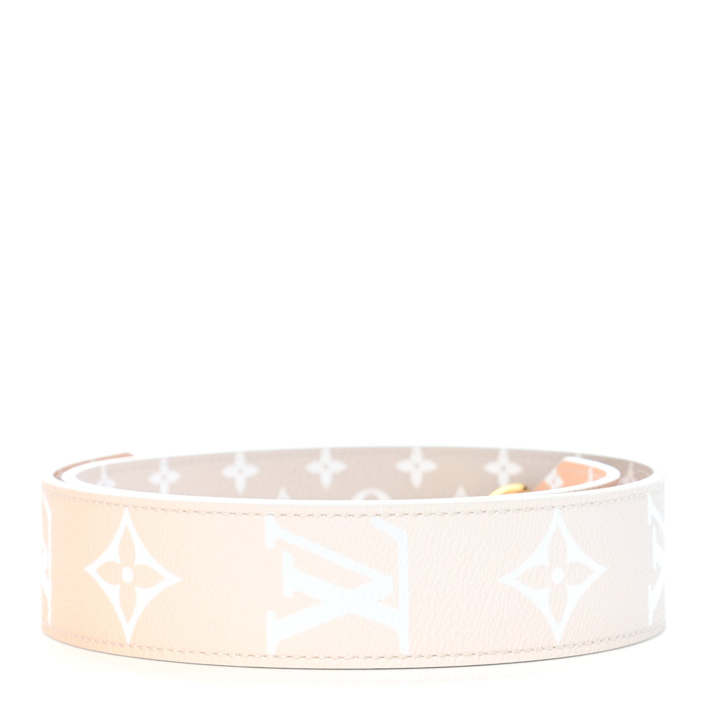 Monogram Giant By The Pool Bandouliere Shoulder Strap Brume