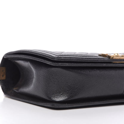 Chanel Caviar Quilted New Medium Boy Flap Black 6 of 11