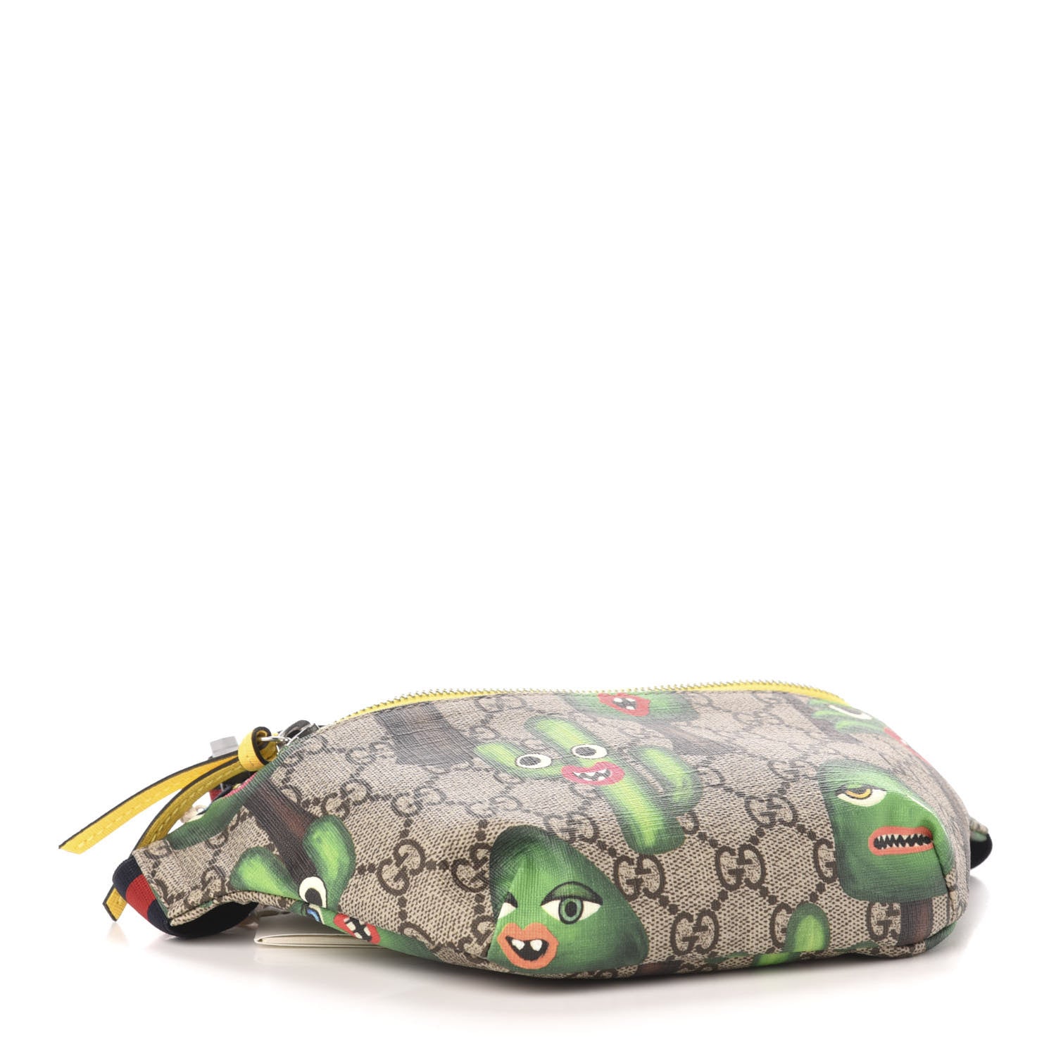 Gucci GG Supreme Monogram Smiling Plants Childrens Belt Bag Multicolor 4 of 10