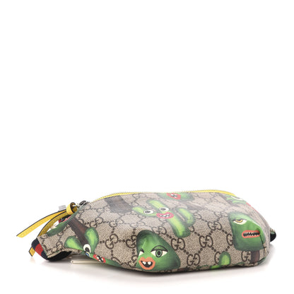 Gucci GG Supreme Monogram Smiling Plants Childrens Belt Bag Multicolor 4 of 10