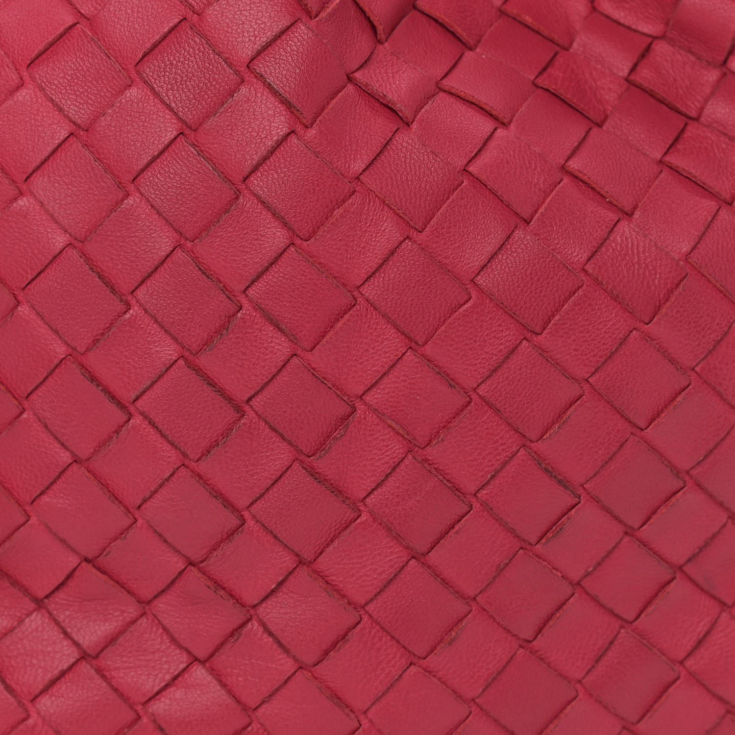 Bottega Veneta Nappa Intrecciato Drawstring Tote Fuchsia 11 of 11