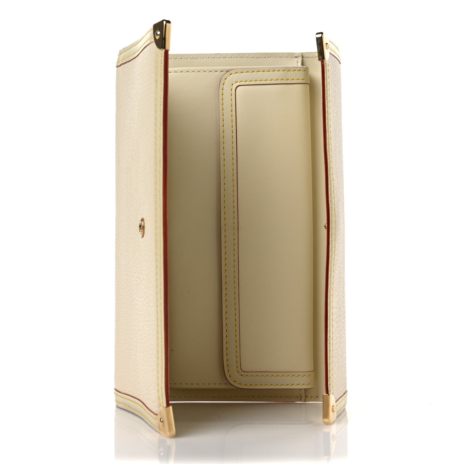 Louis Vuitton Suhali Porte Tresor International Wallet White 5 of 8
