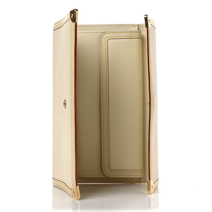 Louis Vuitton Suhali Porte Tresor International Wallet White 5 of 8