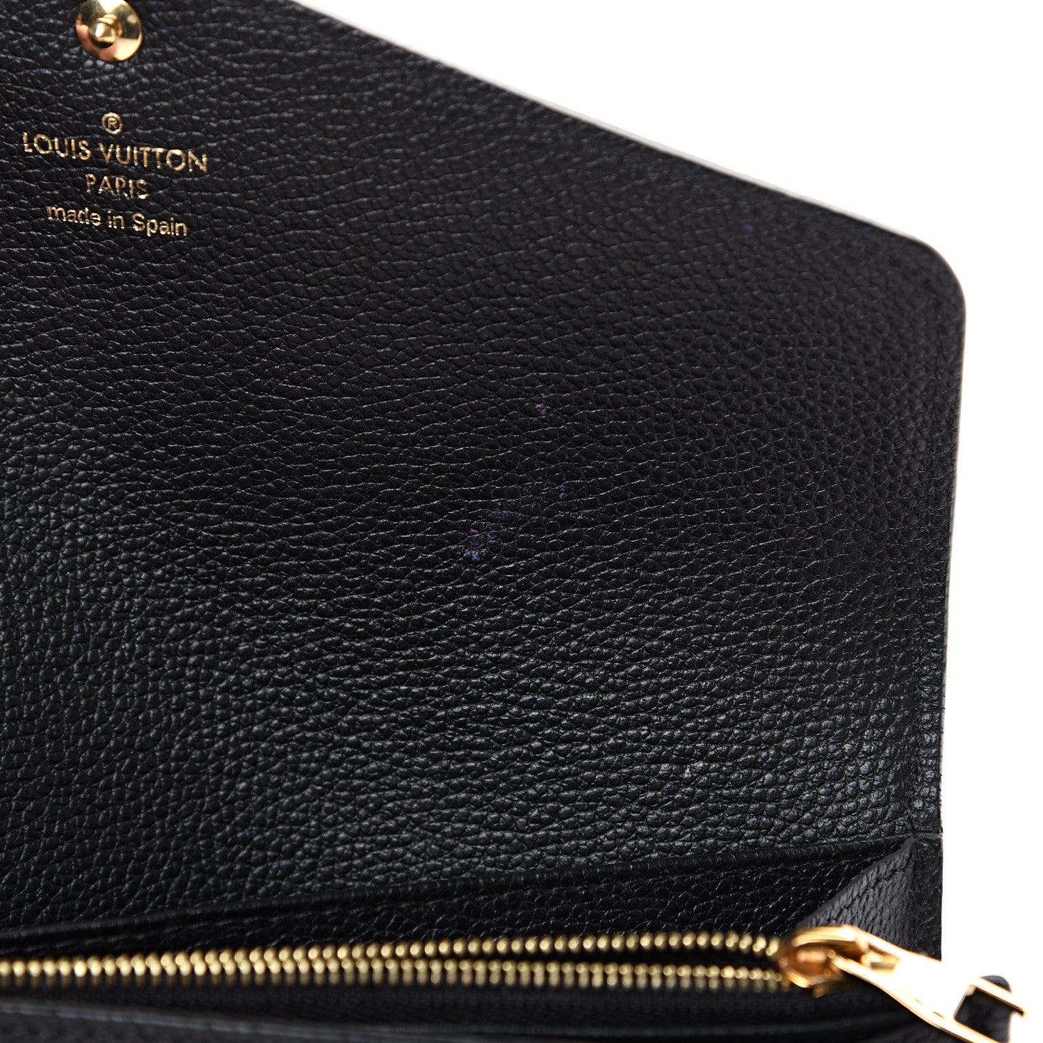Louis Vuitton Empreinte Sarah Wallet NM Black 7 of 9