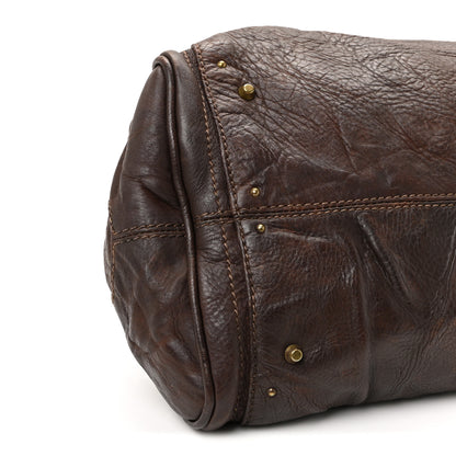 Chloe Calfskin Medium Paddington Satchel Chocolate 8 of 9