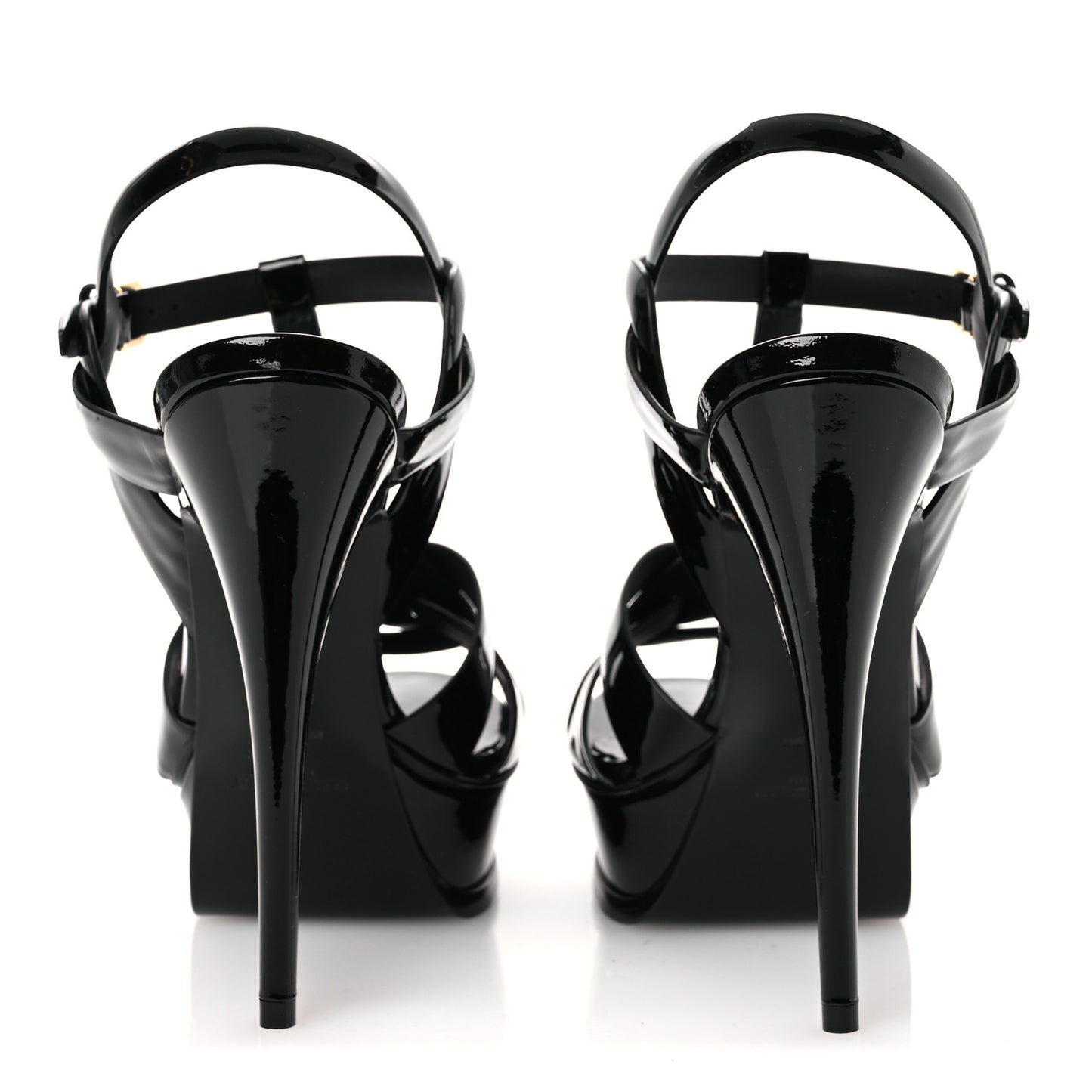 Patent Tribute 105 Platform Sandals 38 Black